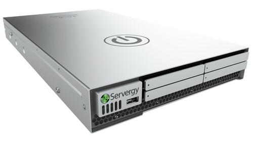 Servergy's Cleantech CTS-1000 blade server with Power chip